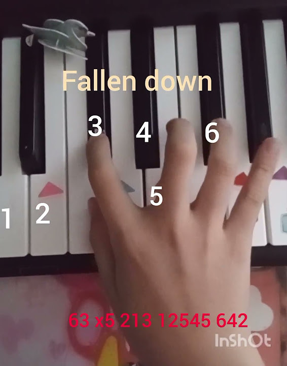 How To Play Fallen Down On Piano Easy Undertale Fallen down piano tutorial Easy!!! - YouTube
