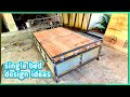 modern furniture and decor || bed making iron sheet || step by step