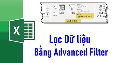 Hướng dẫn lọc dữ liệu trong excel bằng advanced filter