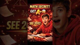 Compulsory Maths SECRET Trick to Get A+ in SEE 2082! 😱📈