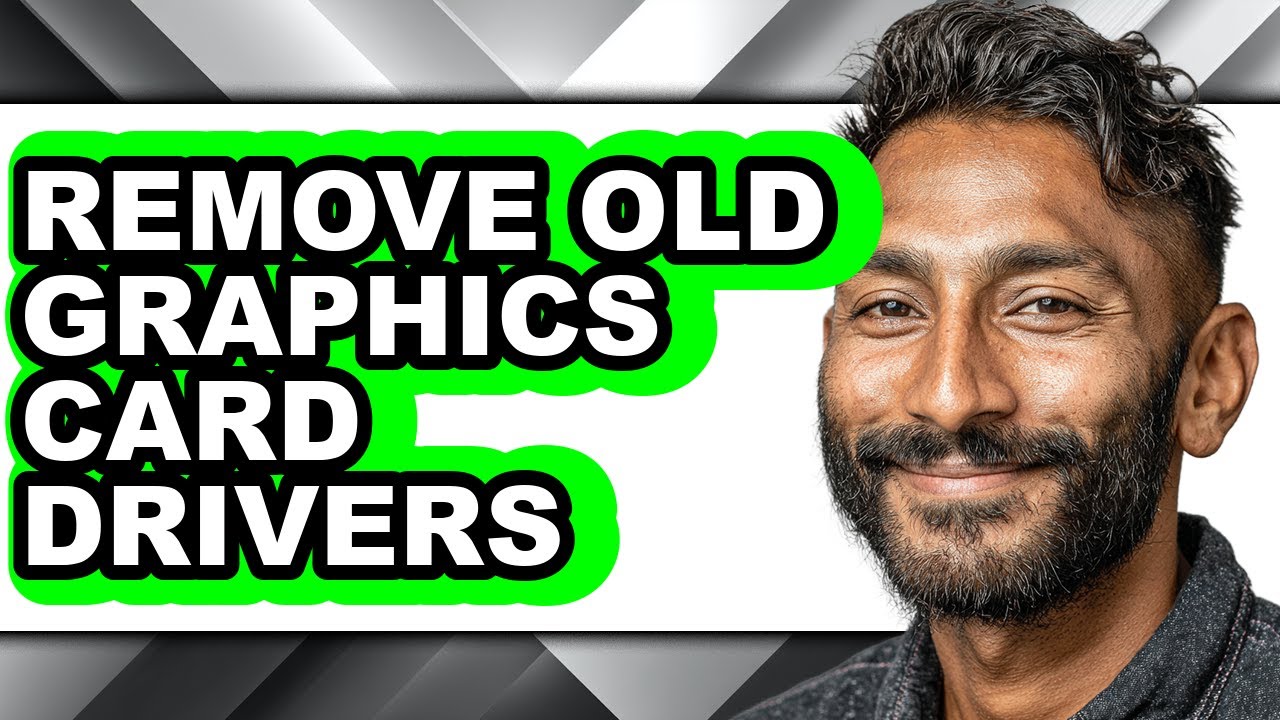 How to Remove Old Graphics Card Drivers (only Way) - YouTube