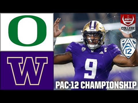 Pac-12 Championship Game: Oregon Ducks vs. Washington Huskies | Full Game Highlights