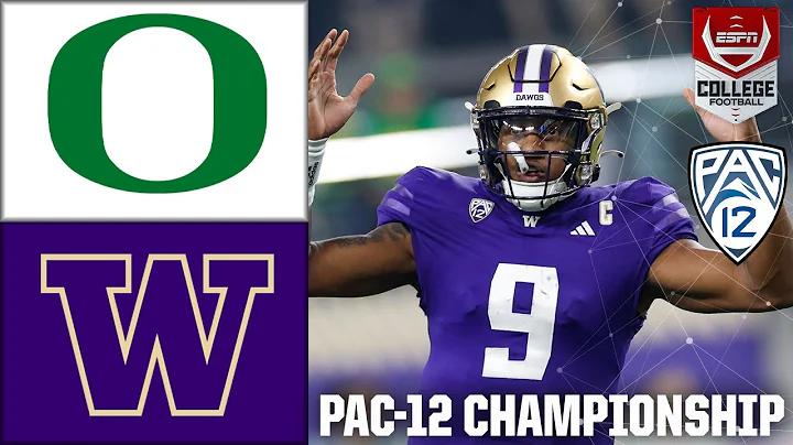Pac-12 Championship Game: Oregon Ducks vs. Washington Huskies | Full Game Highlights