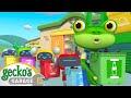 Mechanical Recycle Day - Gecko&#39;s Garage | Cartoons For Kids | Toddler Fun Learning