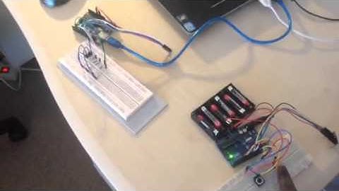 Arduino: Wireless Communication between two Arduino boards using NRF24L01