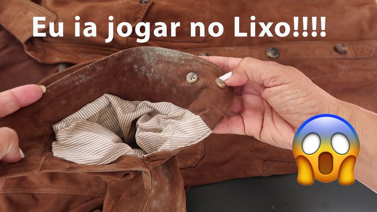 Como Tirar Mofo (bolor) de Camurça ou Couro