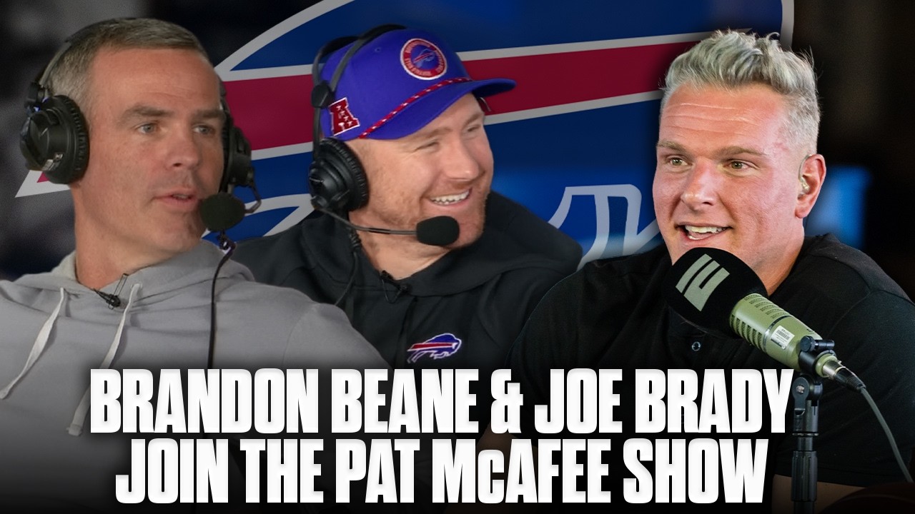 Brandon Beane & Joe Brady Join The Pat McAfee Show Live From The NFL Combine