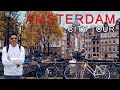 Amsterdam City Tour  | Amsterdam Travel Vlog | Europe Trip EP-14