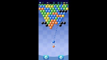 Bubble Shooter Pop! (-by MobilityWare) - free offline arcade game for Android and iOS - gameplay.