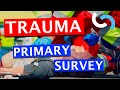 Trauma - Initial Assessment - Learn Primary and Secondary Survey with a Surgeon!