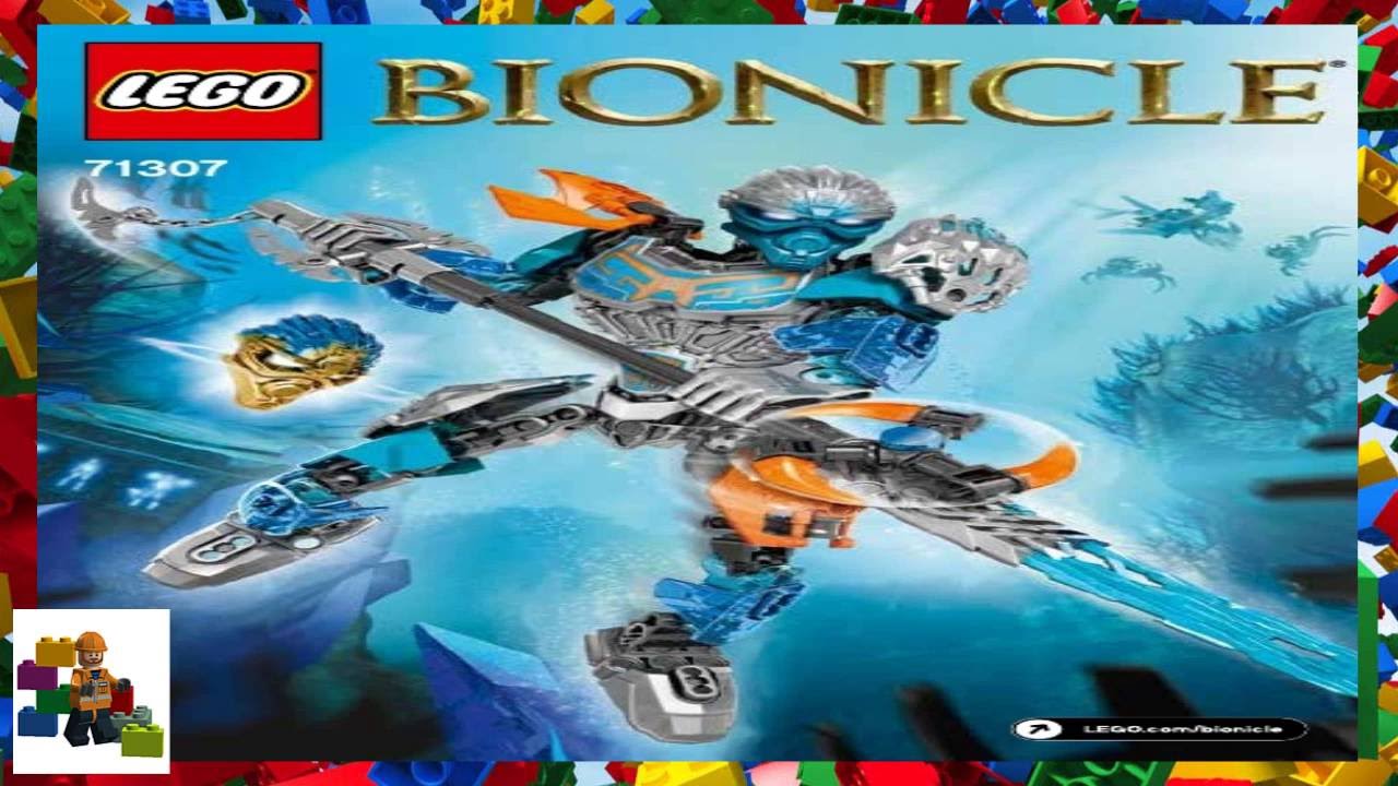 Lego Instructions Bionicle 71307 Gali Uniter Of Water Youtube