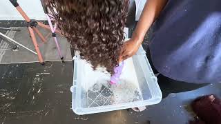 🚨Emergency Hack To Moisturize Curly Wig in Less Than 5 Minutes | Omoni Got Curls 📌