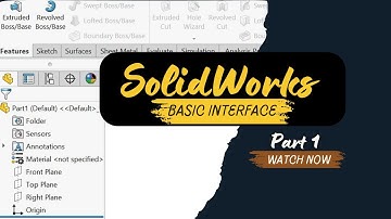 SolidWorks Interface Explained | Complete Beginner Guide to the GUI