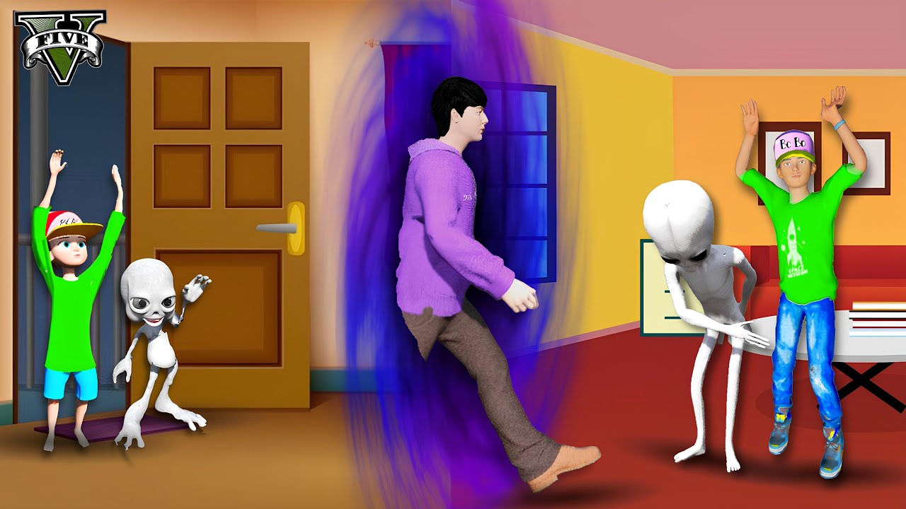 ကျွန်တော် တခြားကမ္ဘာက ဘိုဘိုနဲ့အီးတီကိုတွေ့ခဲ့တယ် (Ep-5) | Another Bo Bo and E.T GTAV |SMART On Live