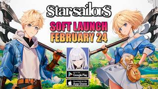 Star Sailors Gameplay - Soft Launch February 24 | Anime RPG Android iOS screenshot 1