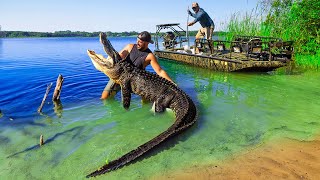 видео: Мы поймали САМОГО БОЛЬШОГО аллигатора в РЕКЕ!! (Мой первый аллигатор) картинка: Мы поймали САМОГО БОЛЬШОГО аллигатора в РЕКЕ!! (Мой первый аллигатор)