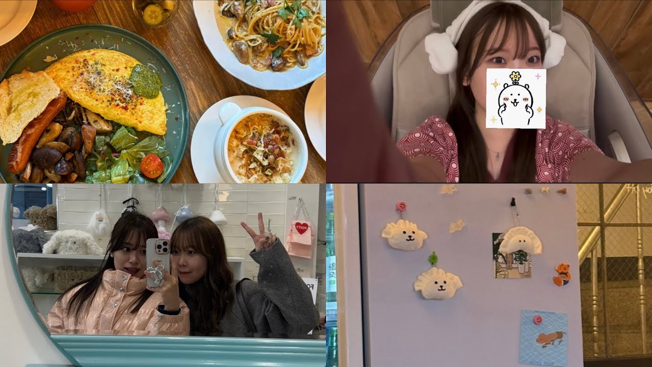 🥘🛒 [vlog#5] Living in Korea: Just vibes and good company 🕯️🛁