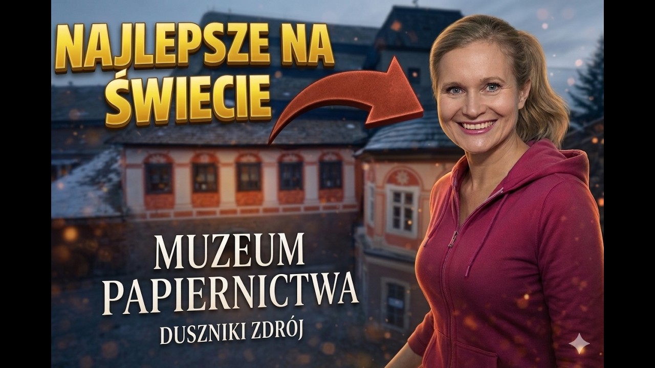 500 lat historii i papier z... gniazda os? 🐝 Odwiedzamy Muzeum Papiernictwa!