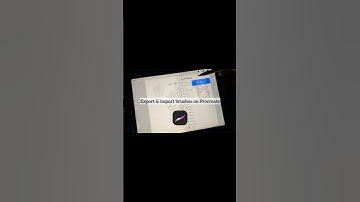 How to Export and Import Brush Set on Procreate