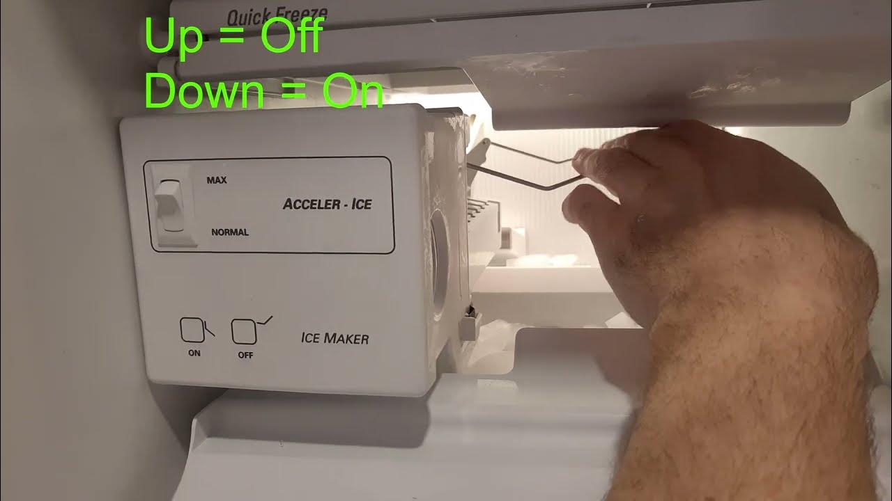How To Turn On And Off An Ice Maker On Almost Any Fridge Or Freezer how-to-turn-on-and-off-an-ice-maker-on-almost-any-fridge-or-freezer