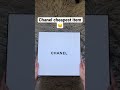 The cheapest item from chanel shorts chanel unboxing