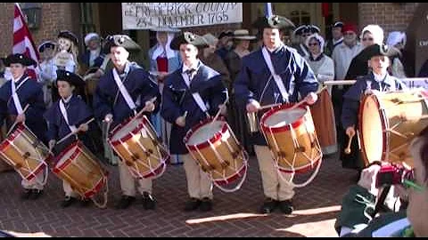 Frederick Town Fife and Drum Stamp Act Parade #3