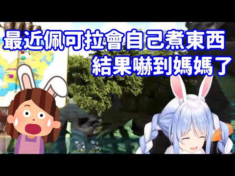 【vtuber中翻精華】兔媽被親自下廚的兔子嚇到 原因是...?【兔田佩可拉】