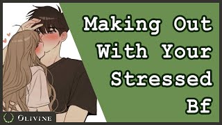 Making Out With Your Stressed Bf [Kissing] [Heartbeats] [Reverse Comfort] | Binaural Sleep Aid M4A