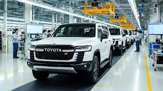 Download Lagu How Toyota Produces Land Cruiser 300 GR SUVs Daily | Inside the Japanese SUV Factory (Full Process) MP3