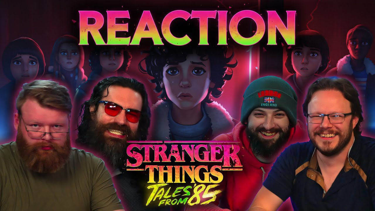 Stranger Things Tales From ‘85 | Official Trailer REACTION!!