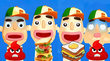 Sandwich Runner Gameplay Walkthrough Android ios Part 16 qdeR