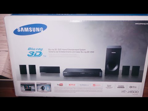 Unboxing - Samsung HT-J4500 Home Theater Sound System