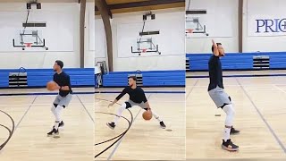 Stephen Curry Impersonates Joel Embiid While Celebrating 'Embiid One' Under Armour Signature Shoe!