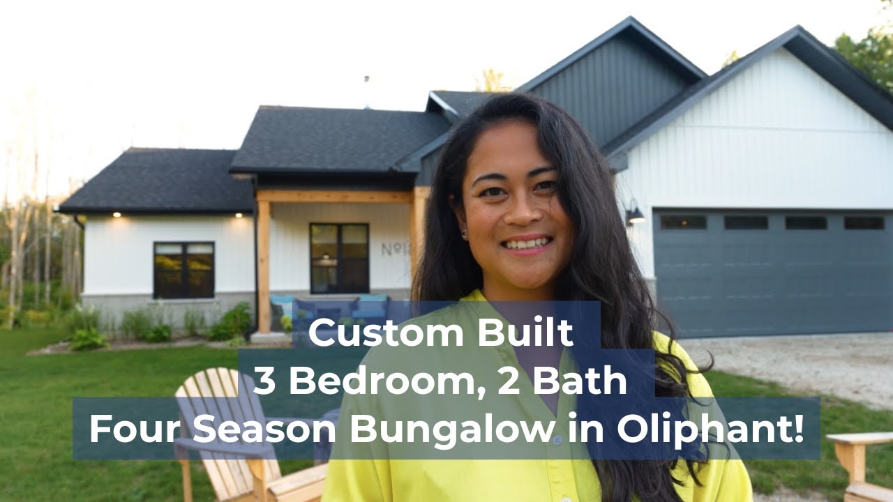 Lake Huron Living | Custom Cottage in Oliphant Ontario | Perfect for Family or Retirement
