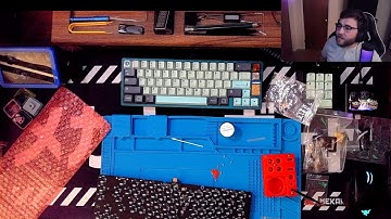 Kbdfans x Vulcan MAJA Build Stream Pt 2