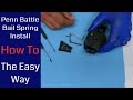 Easy way to install Penn Battle bail spring: Fishing Reel Repair