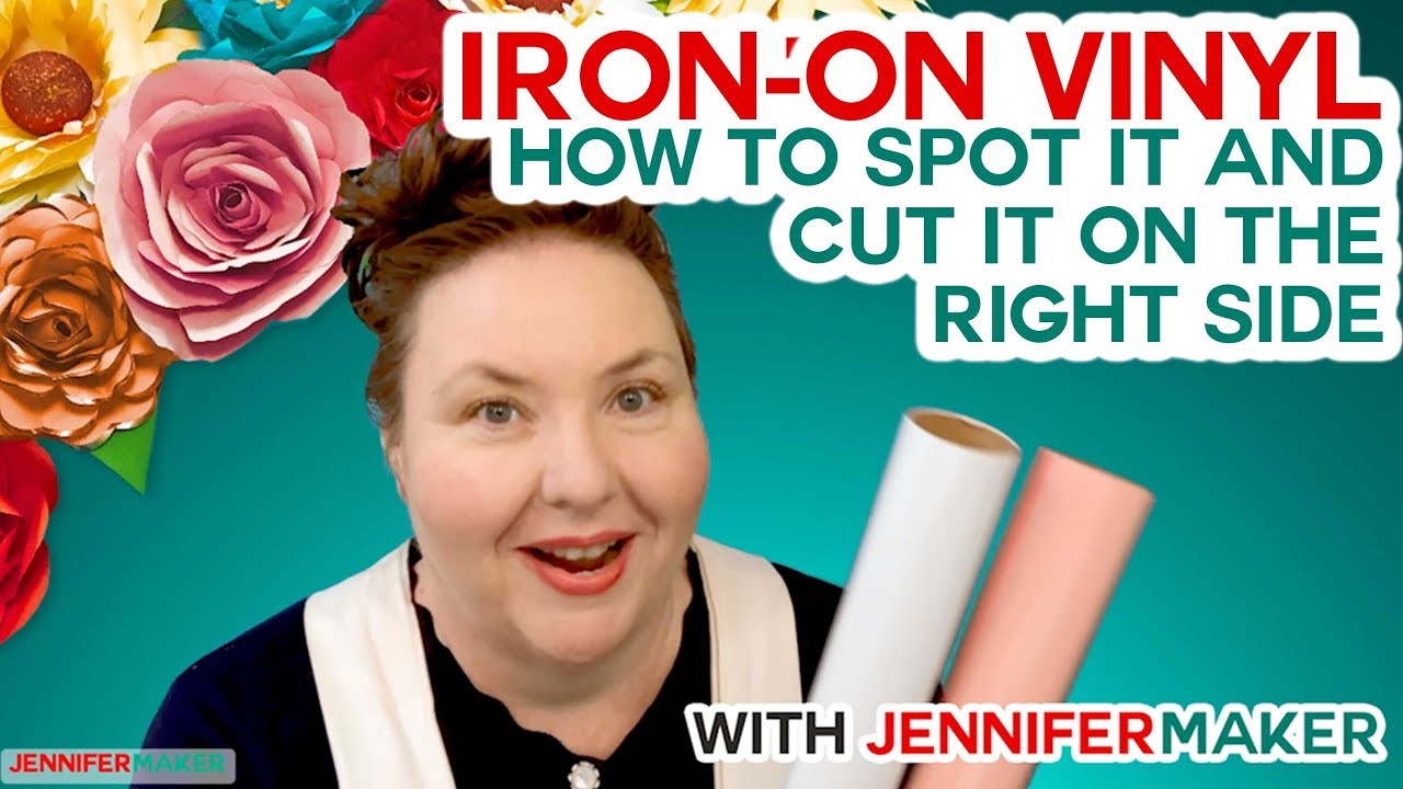 Iron On Vinyl: How to Cut the RIGHT Side to Cut EVERY Time! 