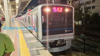 小田急3000形3081F 各駅停車新宿行き 海老名駅発車