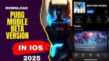 HOW TO DOWNLOAD PUBG MOBILE BETA VERSION IN IOS DEVICE || 2025 @TerminatorGaming2037 #pubgmobile
