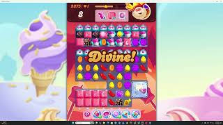 Level 9875 Candy Crush Saga! No Boosters!
