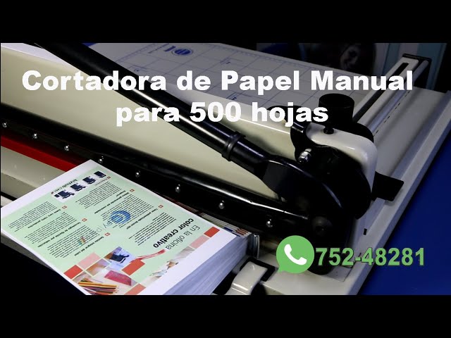 → Guillotina de papel Femor A3  La mejor cortadora de papel del 2021 🥇