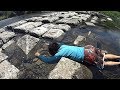 石畳の隙間で釣りしてみた