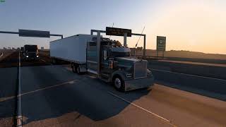 American Truck Simulator Downtown Traffic  Short Run