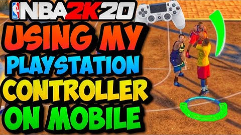 I PLAYED NBA 2K20 MOBILE WITH A PS4 CONTROLLER & WENT CRAZY! NBA 2K20 MOBILE RUN THE STREETS ONLINE