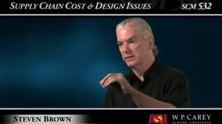 Supply Chain Design and Cost Management Course Overview  ASU's W. P. Carey School