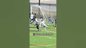 🚦U13 clutch goal in traffic #mlsnext #u13 #soccer #goals