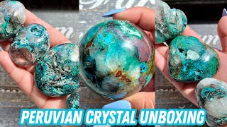 Peruvian Crystal Wholesale Unboxing! Crystals Available Now!