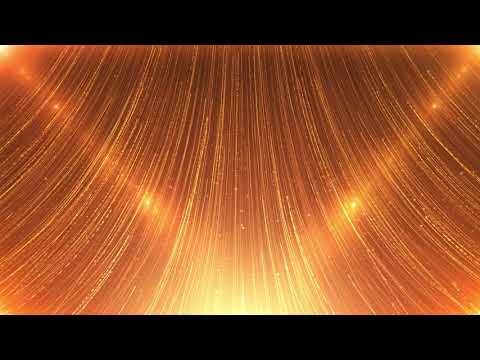 Beautiful golden particles