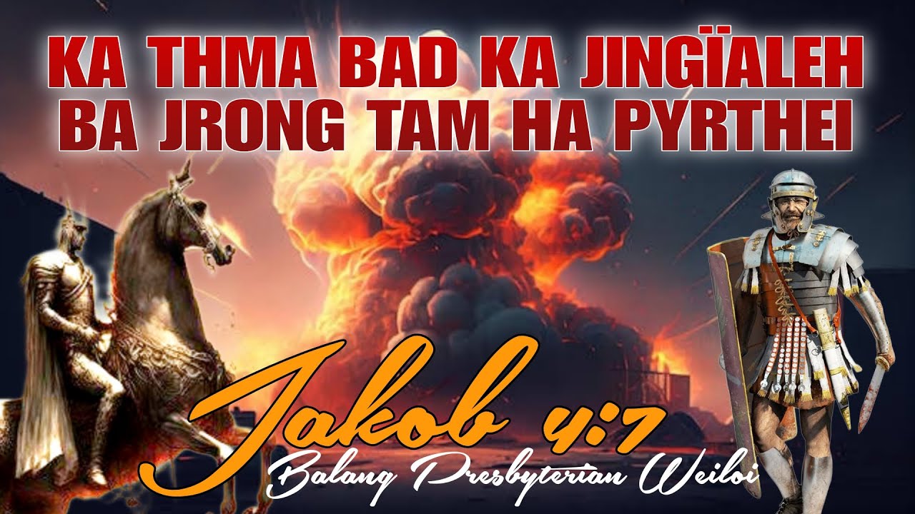 Ka THMA bad ka jingialeh ba jrong tam ha pyrthei (Sermon Jakob 4:7) Weiloi Presbyterian Church