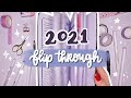 My 2021 Bullet Journal | Flip Through